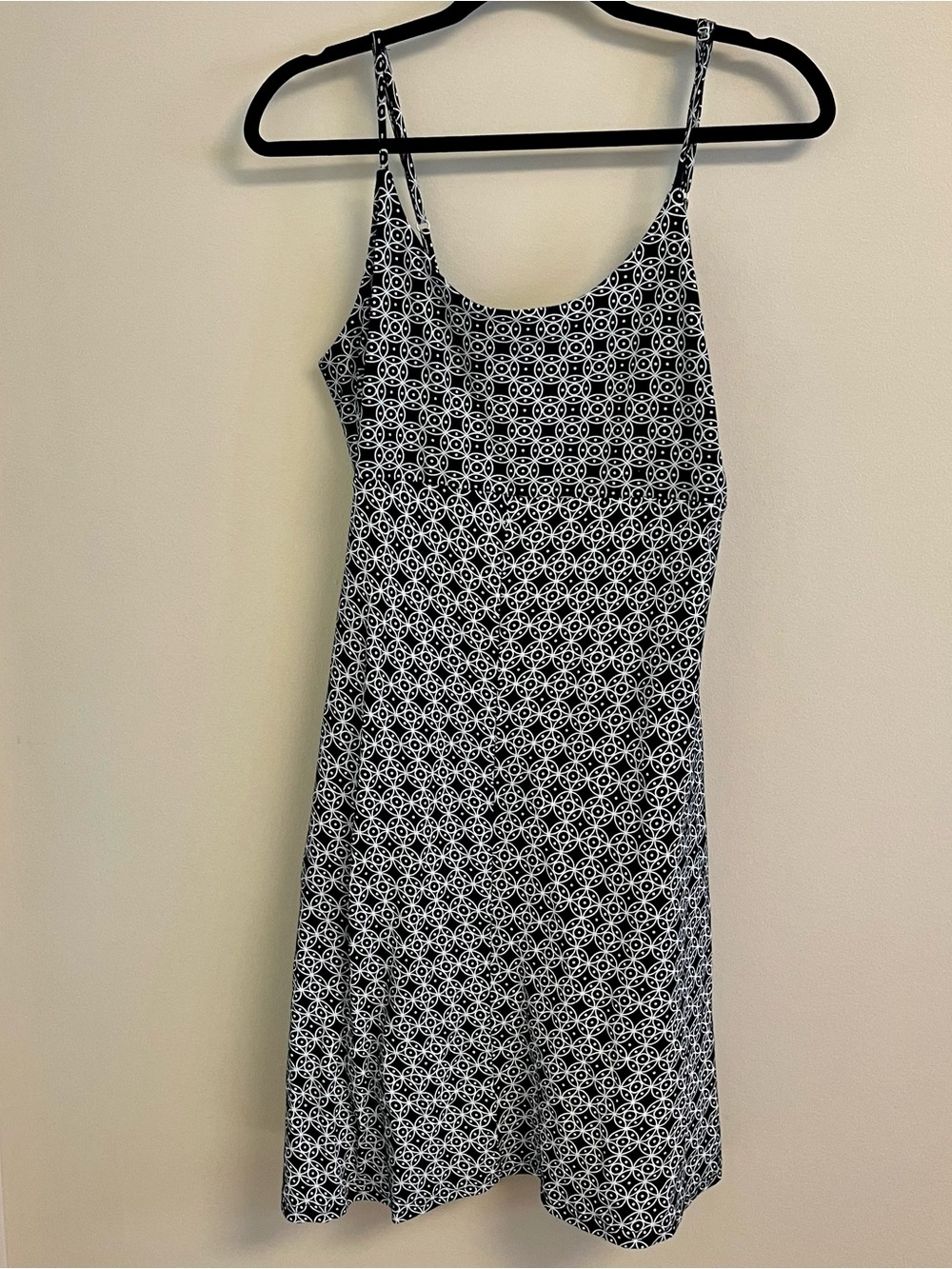 Womens Dress Y2K Size Small Black and White Adjustable Straps